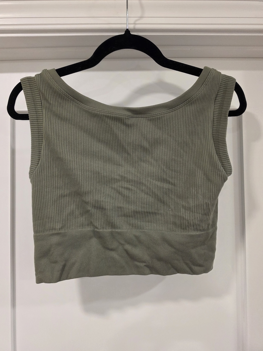 Aerie Offline Ribbed Cropped Tank Top